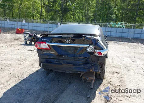 2011 Toyota Corolla S из США, поврежденный, VIN 2T1BU4EE9BC691899